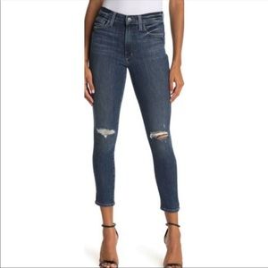 NWT Joe’s Jeans Distressed High Rise Skinny Crop